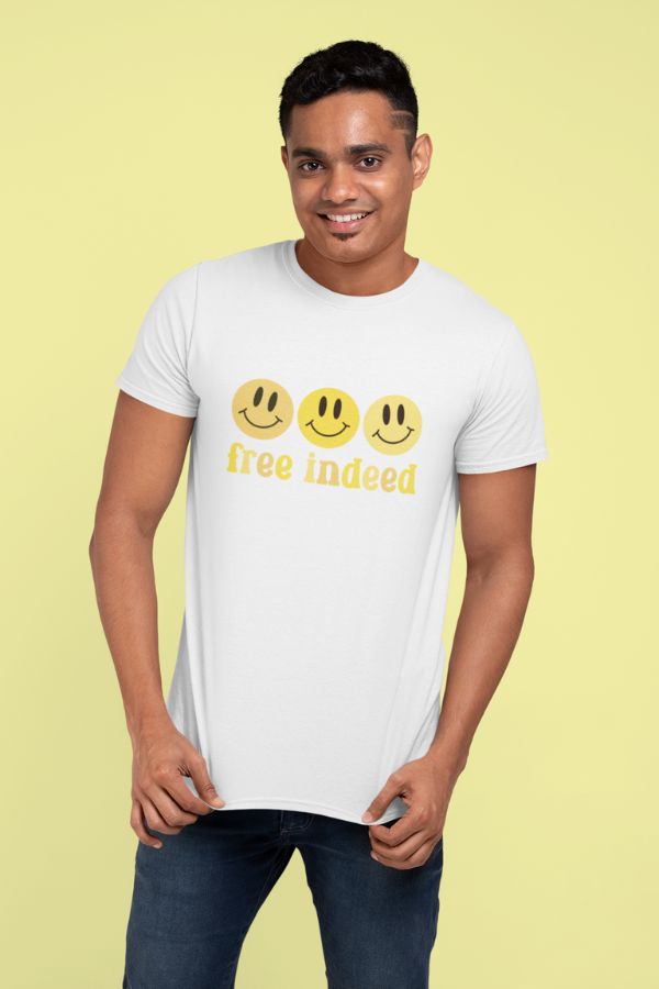 Free Indeed Smiley Tee