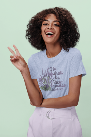 Peace Lavender Tee