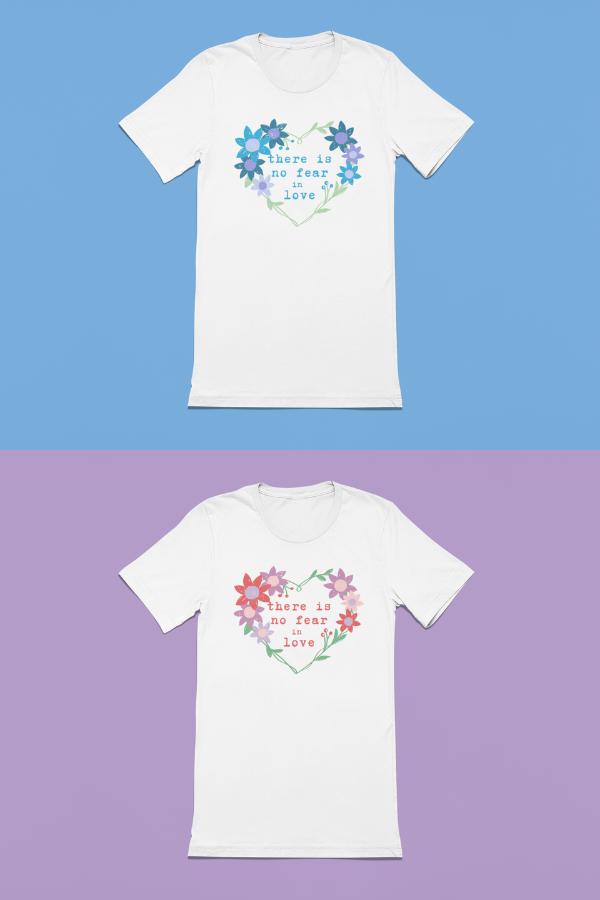 No Fear in Love tee