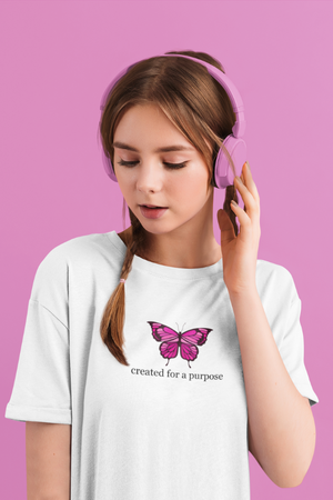 Created for A Purpose Butterfly Tee