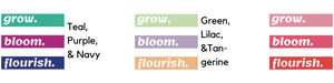 Grow, Bloom, Flourish Tee