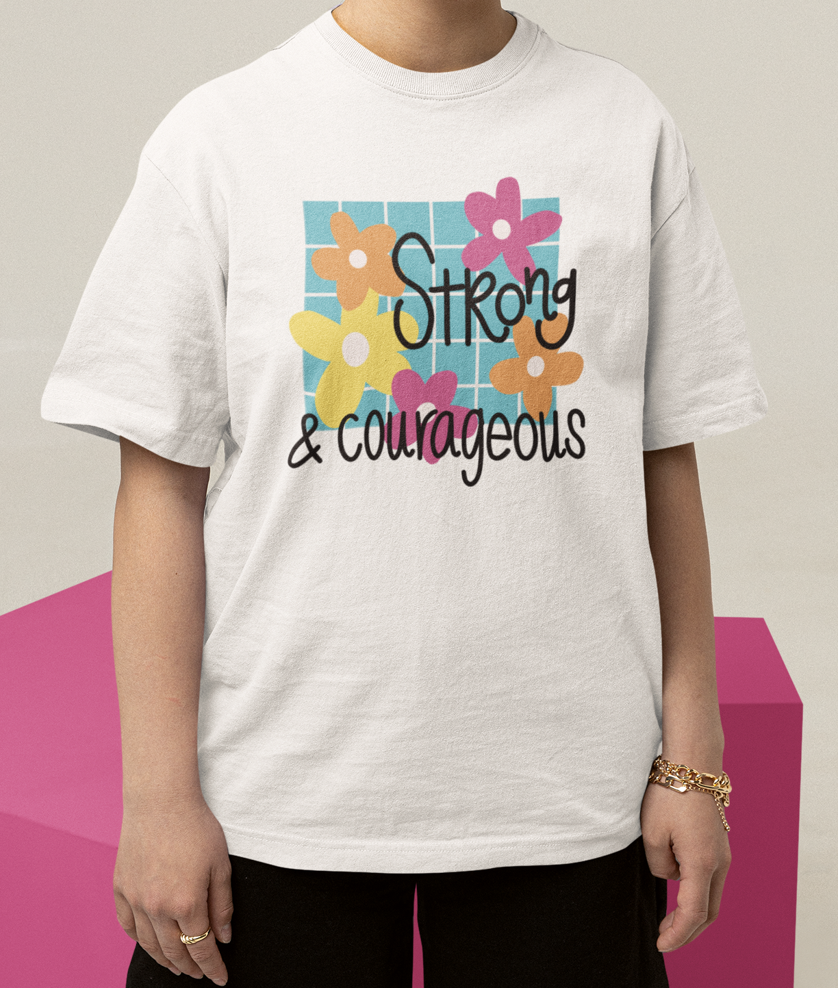 Strong & Courageous Tee